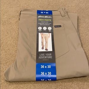 NWT-Eddie Bauer Tech Pants